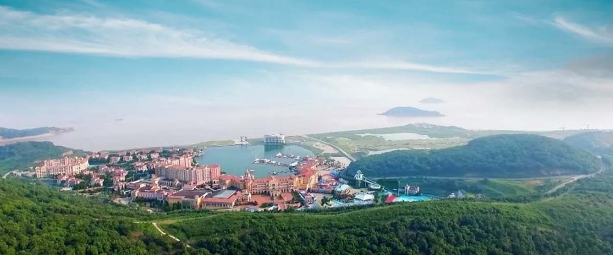 嘉兴平湖九龙山国家森林公园实景