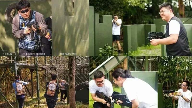 稻香人家真人CS与草坪破冰